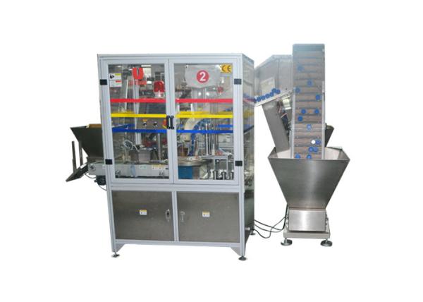 Cheap Fully Automatic Cap Lining Machine / Electric Cap Wad Inserting Machine for sale
