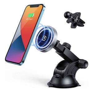 Quality 15W Magnetic Car Magsafe Phone Mount Auto Alignment Dashboard wholesale