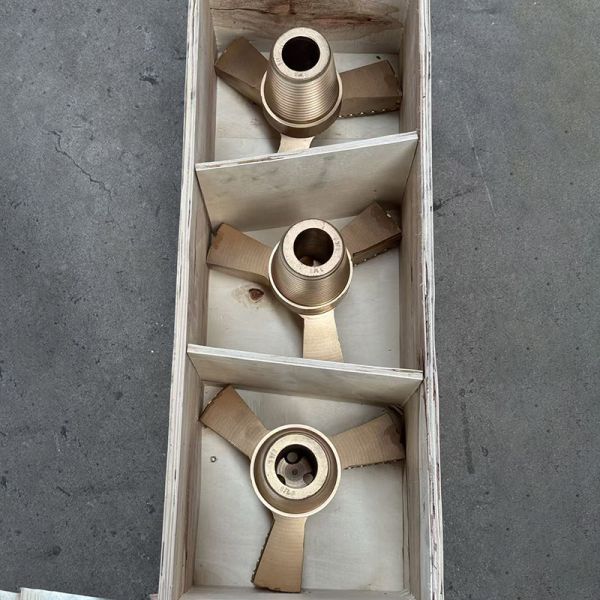 9 7/8”3 Blades PDC Diamond Bit PDC Drag Bit For Bore Hole Drilling
