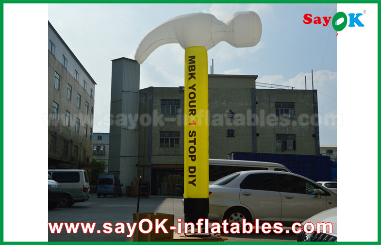 Air Tube Dancer Customized Inflatable Air Dancer / Inflatable Axe For Advertisement