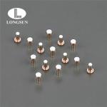 Electrical Contact Rivets Soild Welding Contact Tips With Low Electrical