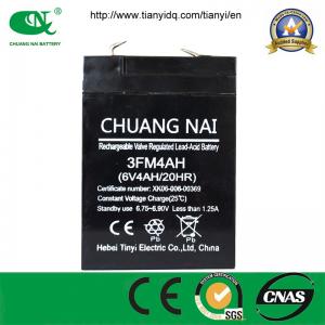 Quality Electric Scale Battery 6V4AH Sealed Lead Acid Battery, VRLA/AGM/Mainenance Free/UPS Battery wholesale