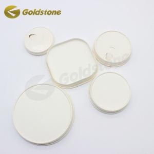 China Biodegradable Paper Cup Cap Glossy Lamination Plain Coffee Cup Lid Paper Cup Cover on sale