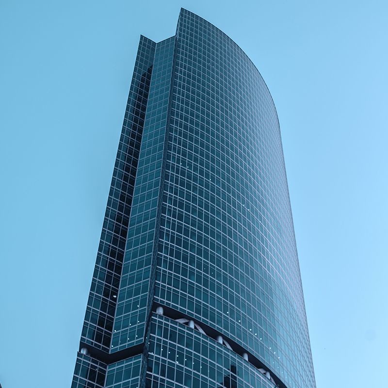 Sound Insulation Unitized Curtain Wall Class 8 Water Tightness And Class 5 Wind Resistant
