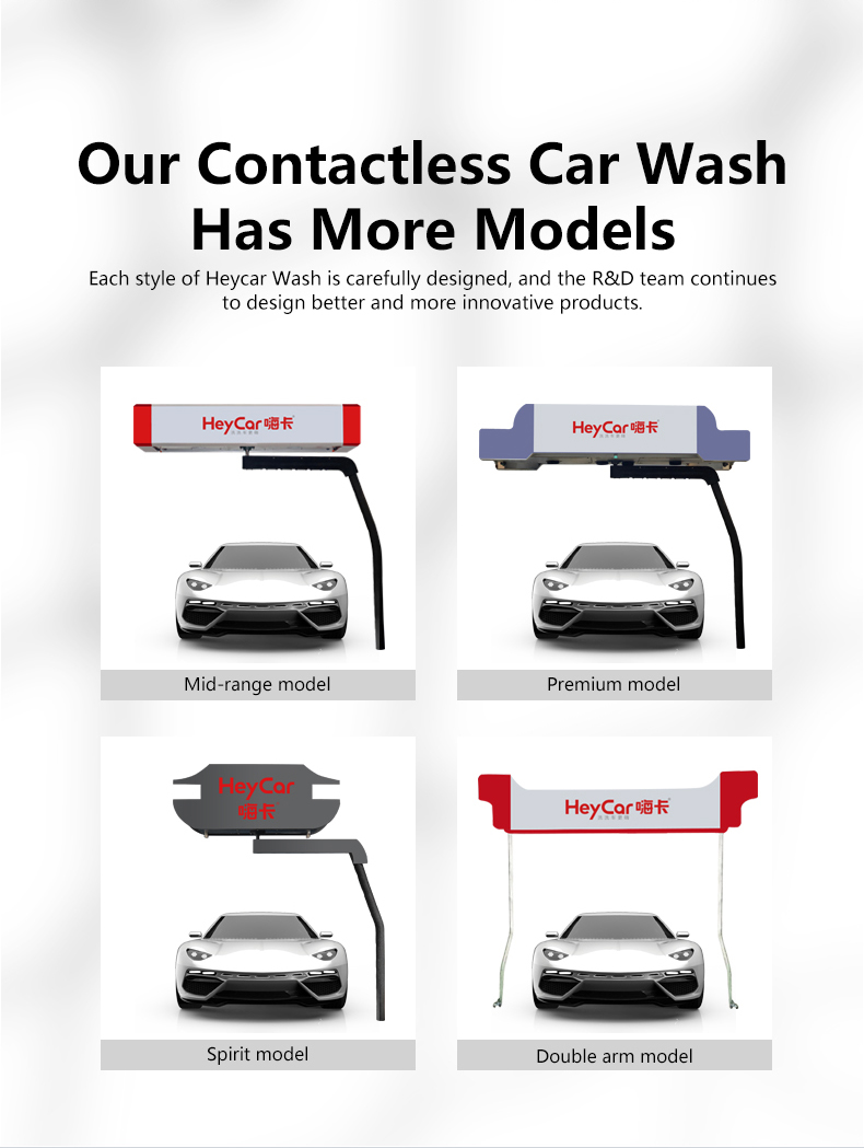 Revolutionize Car Cleaning 360 Contactless Unattended Automatic Car Washing Machine with Touchless High Pressure