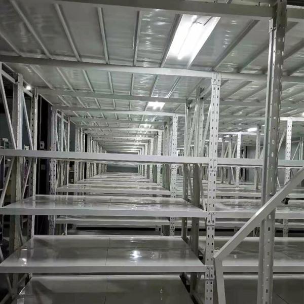 2-3 Levels Steel Mezzanine Floor Racking Maximize Warehouse Space Goods Storage