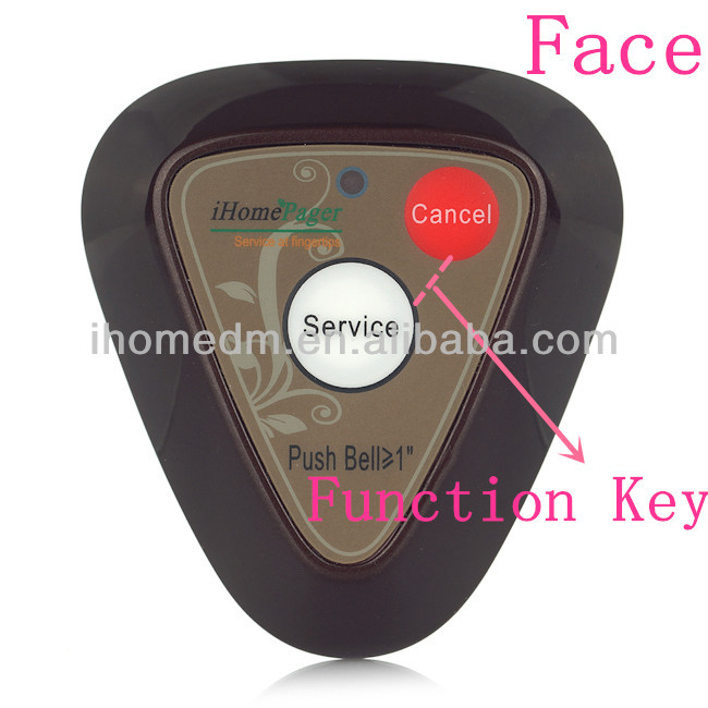 easy installation CE ROHS approved wireless restaurant waiter calling system
