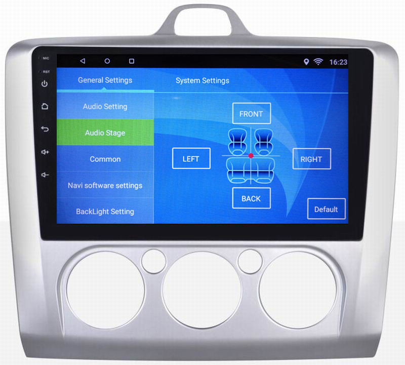 Ouchuangbo car radio stereo multi android 6.0 for Ford Focus 2005-2011 with SWC gps navi 1080P Video 4 Cores