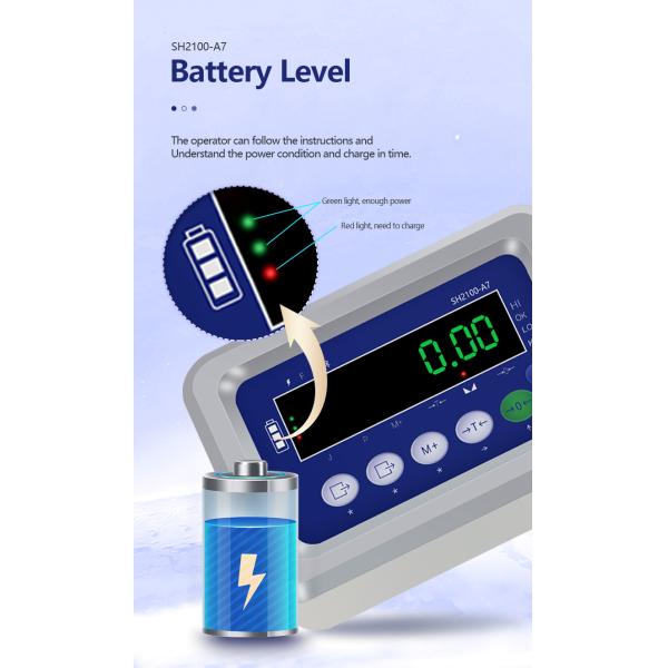 130mm*138mm*200mm SOHE A7 Meter Weighing Indicator Sensor Display Instrument with 1