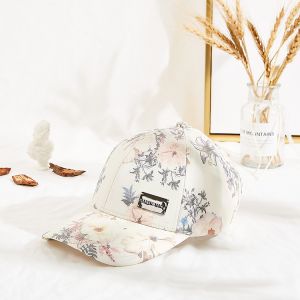 Quality Custom Logo 50cm Printed Baseball Caps With Metal Patch wholesale