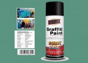 Quality Apple Green Color Graffiti Spray Paint 400ml Filled With MSDS Certificate wholesale