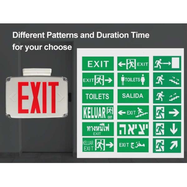 Hotel Building 277v Explosion Proof Emergency Exit Lights