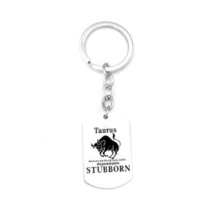 Customized Printing Fashion Stainless Steel Keychain / Jewelled Key Rings