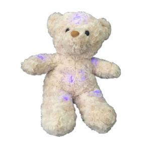 China 0.2M 7.87in Led Light Up Teddy Bear Stars Stuffed Animal That Lights Up Ceiling on sale