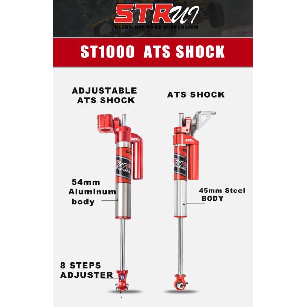 4x4 Jeep Wrangler Steering Shock Adjustable Stabilizer Shock