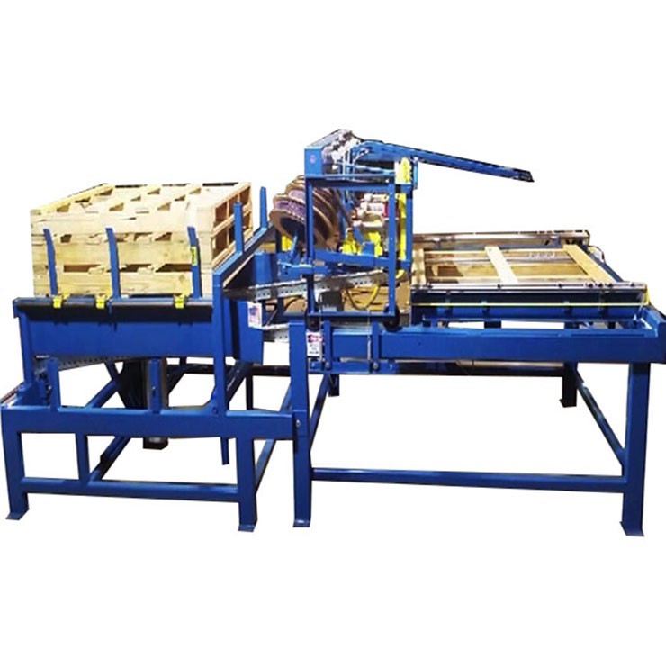 Quality Pneumatic Semi Automatic Pallet Nailing Machine With Palletizer wholesale