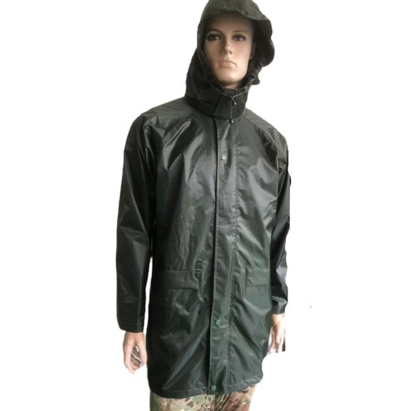 Polyester Waterproof Security Guard Uniform Tactical Training Raincoat