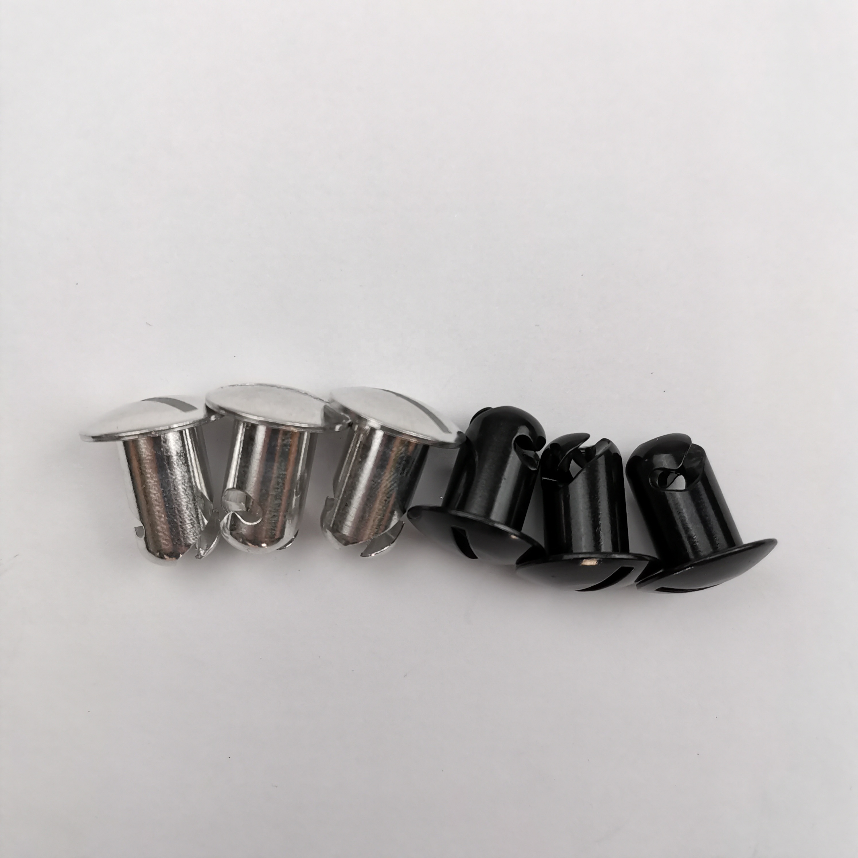 Custom-made OE NO. Universal Silver Aluminum Slotted Head Dzus 7/16 x .500 Long Fasteners Sprint Car Parts for Customer Requirements