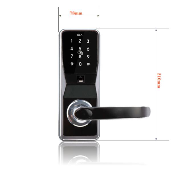 Cheap Digital handle lock manual Hotel rfid Smart card hotel lock Smart Door Lock for sale