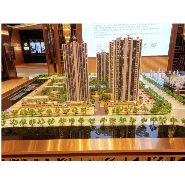1:100 Architectural Scale Model Modern Residential Architectural Models