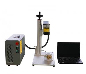 China Mopa Color Fiber Laser Metal Laser Marking Machine on sale