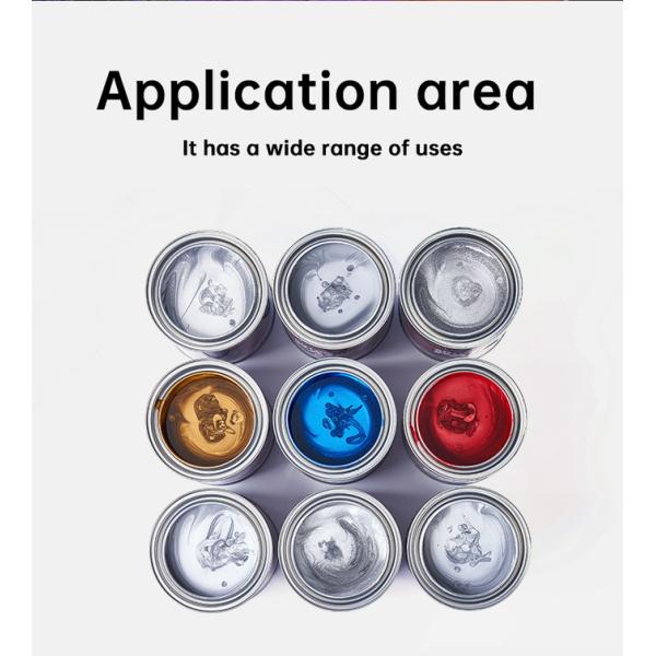 1K Primer Pearl Silver Metallic Automotive Paint Standard Thinner 2K Epoxy Primer 1K Silver Metallic Base Coat