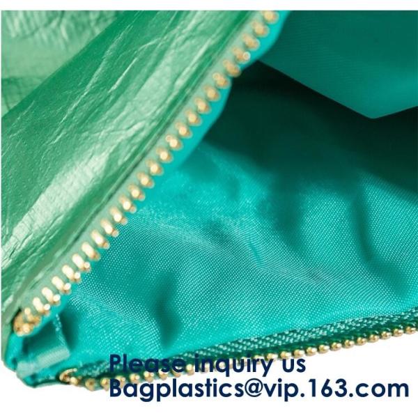DuPont Paper Bags Shopping Bag,Custom LOGO Tyvek Washable Tearproof Paper Tote Shopping Bag, Bagease, Bagplastics, Pak