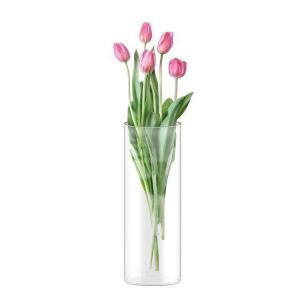 Quality Clear Borosilicate Tall Glass Vase Cylinder For Wedding Household wholesale