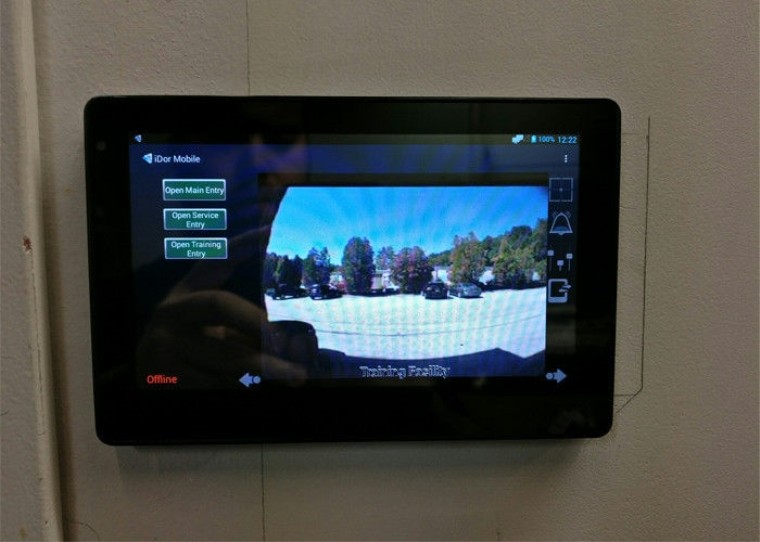 Wall Mounted 7 Inches Tablet With No Battery And Android 6, Ethernet Port
