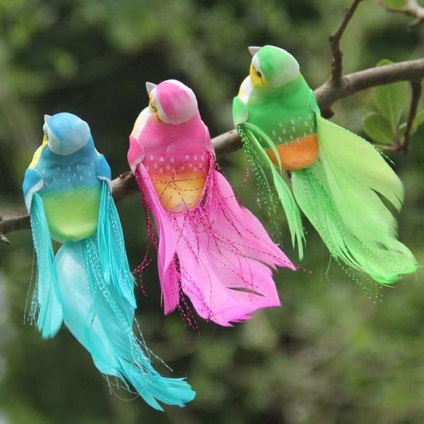 10*10 cm Goose Feather Bird Perfect for Creating a Festive Atmosphere at Christmas Party