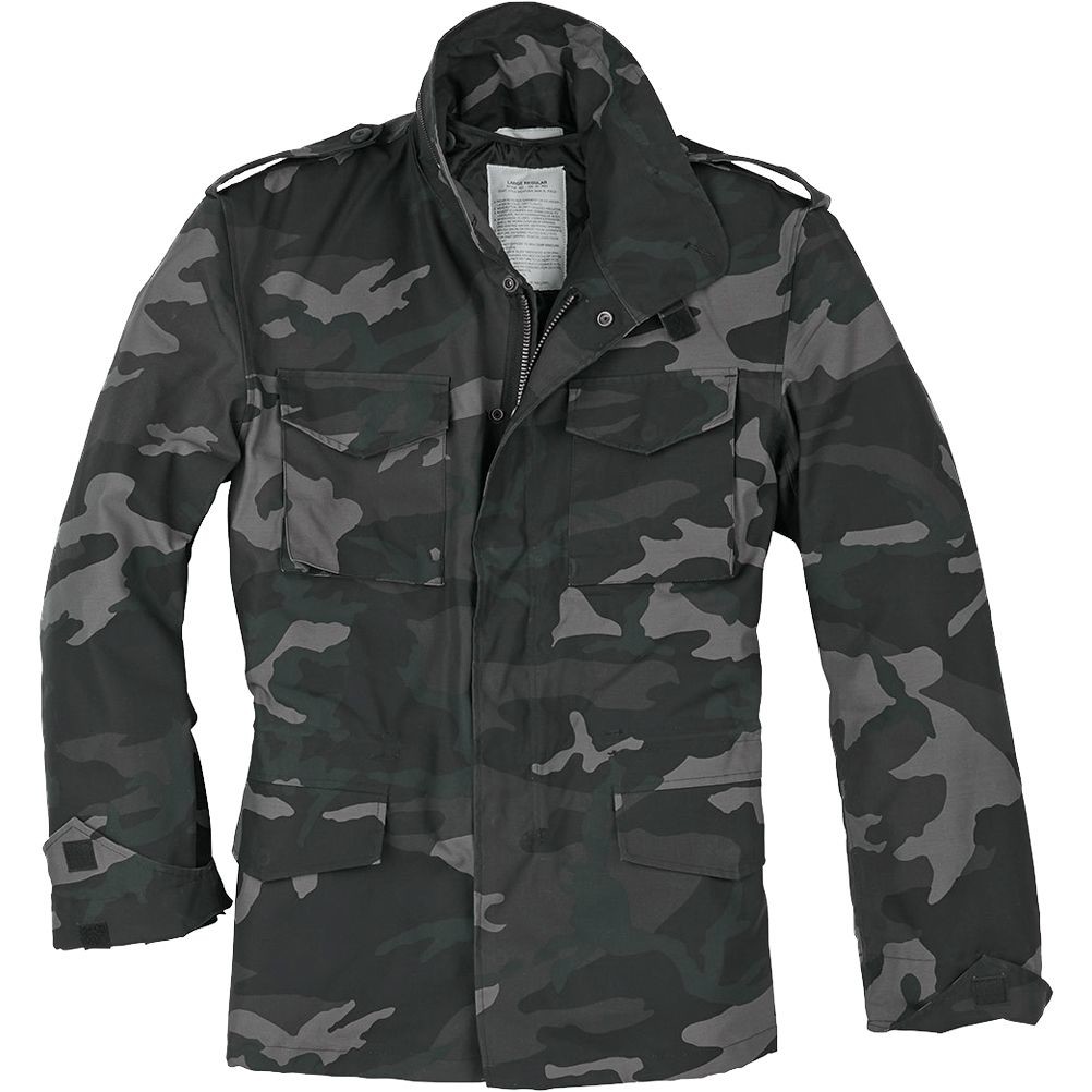 US Army style M65 outdoor multi color tactical field jacket military