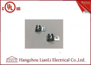 China 3/8 Steel EMT Conduit Fittings Two Hole with Electro Galvanized Finish on sale