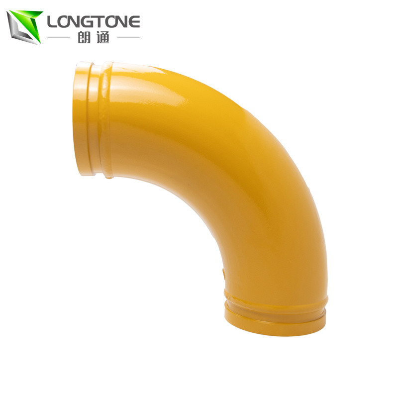 Exceptional 45 Degree Bends Concrete Pump Wear Resistant Elbow For Schwing