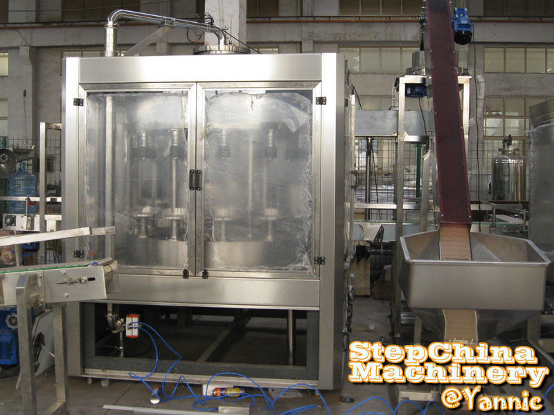 High Speed 5 Gallon Water Filling Machine / Bottled Water Production Line