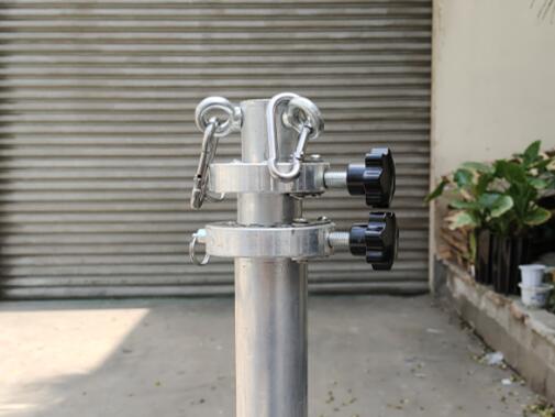 30ft 40 Foot 50 Ft Telescoping Antenna Mast Aluminum Hand Crank