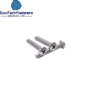 China Cross Recessed Pan Head Machine Screw Zinc Galvanized Iso 7045 Din 7985 A2 M 2.5x20 A4 on sale