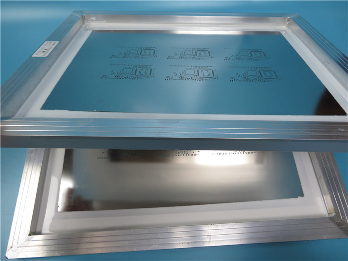 Laser Cut 0.1mm PCB Solder Paste Stencil For SMD Package