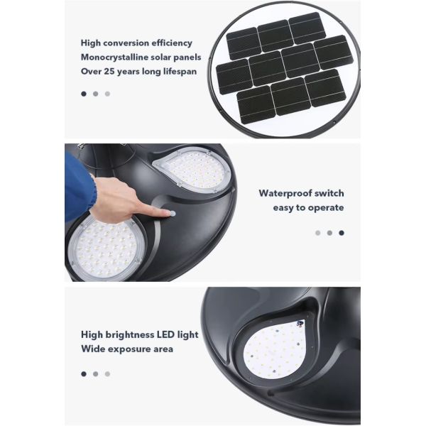 solar garden light details