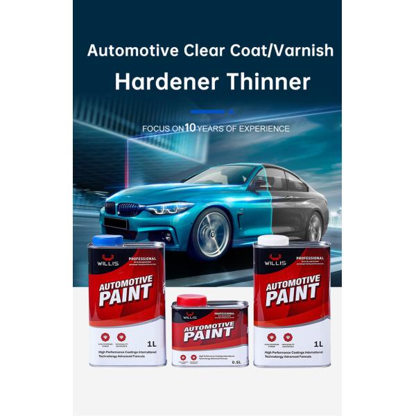 Premium 2k Clear Coat Cars High Gloss Fast Drying Easy Spray Application Professional Grade Protection Clear Top Coat Varnish