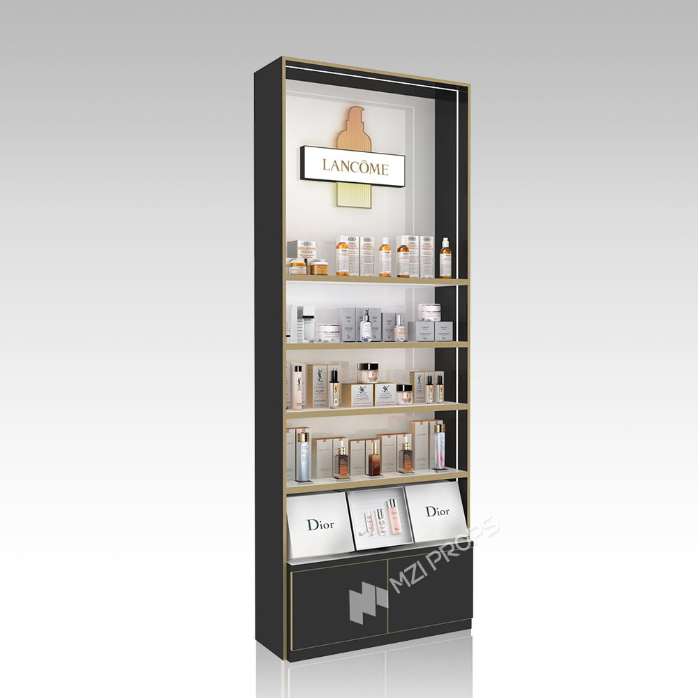 DYaS-VK-1-1 Skincare Display Cabinet with 60mm Light Box and Adjustable Brightness