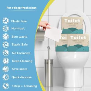 Deep Cleaning Toilet Cleaning Sheets Toilet Cleaning Strips Convenient