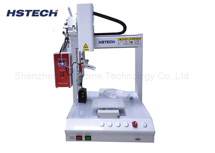 Hiwin Linear Guide Base Point Handheld LCD Automative Soldering Machine HS-S331R