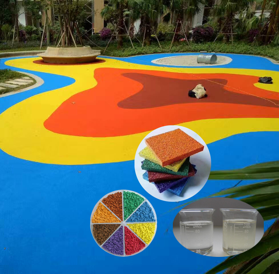 Polyurethane Adhesive Aliphatic Polyurethane Adhesive Binder Glue for Running Track Tartan Track