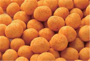 Quality Yellow Color Coated Spicy Coated Peanuts Crackers Healthy Safe Raw Ingredient wholesale