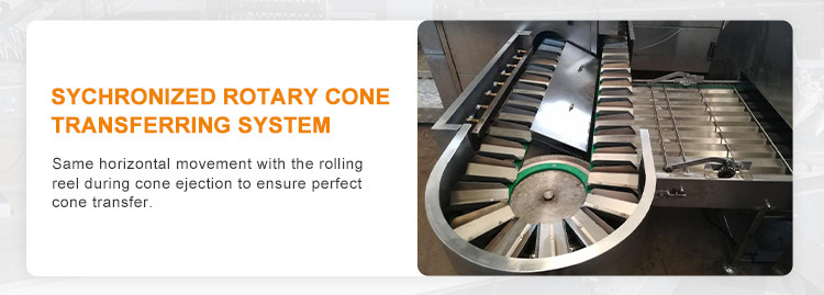 1.1KW 47 Plates Ice Cream Cone Making Machine Waffle Biscuit Machine