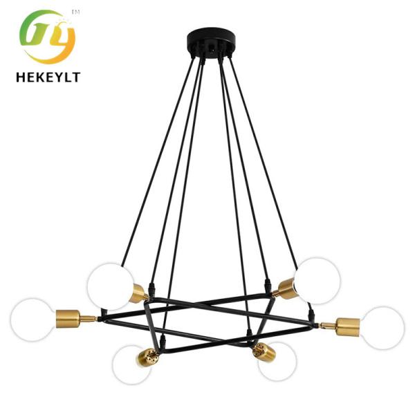 American Modern Simple Triangle Chandelier Living Room Restaurant Cafe Bar