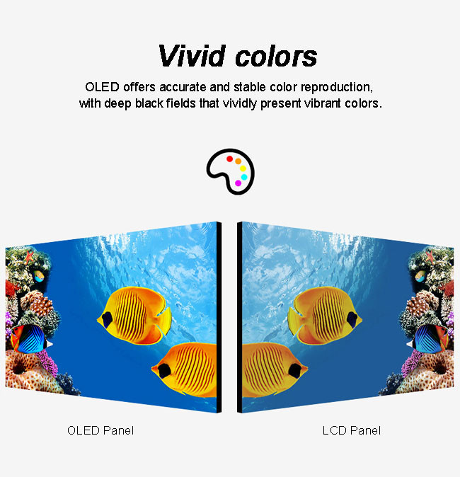 See Through OLED Screen Android Transparent Digital Screen Interactive