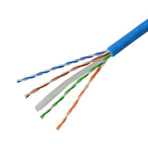 China 5.5MM CAT5 Lan Cable CAT5 Ethernet Cable HDPE Insulation PVC Jacket on sale