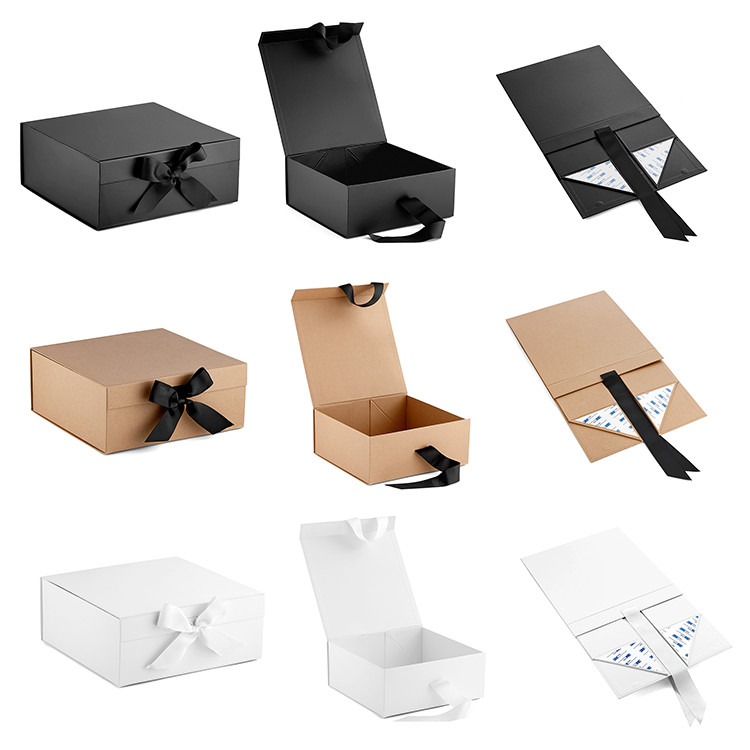CMYK Pantone Color 200gsm Foldable Gift Boxes For Cosmetic