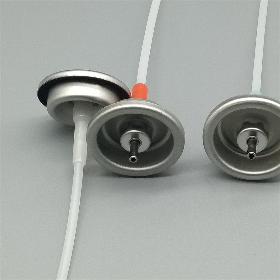 One Inch Metal Stem Metered Aerosol Valve For Aerosol Containers